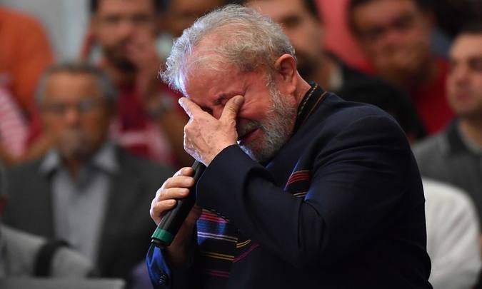 Lula missa de Marisa foto AFP Nelson Almeida