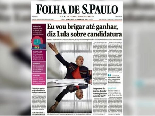 Lula Folha de SP março