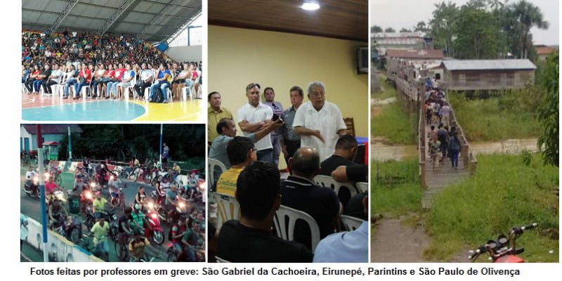 Domingo da Ressurreição: Greve no Amazonas 1 greve amazonas 1