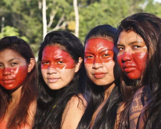 Mulheres indígenas Acre Sérgio Vale Secom