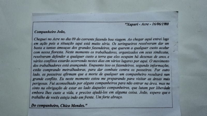 Chico Mendes 1980