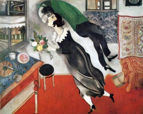 marc chagall the birthday 1915 1024x819 jpg