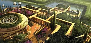 Assim seriam os Jardins Suspensos da Babilônia?