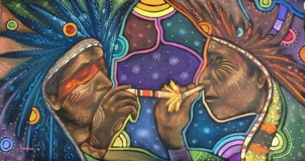 RAPÉ: PÓ COM WHISKY E UM POUCO DE JUREMA PRETA