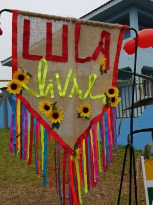 Lula Livre estandarte