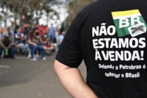"Grevista não é bandido!"