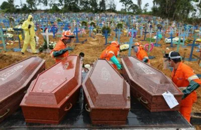 HOMENAGEM A JUCINETE 6 Covid Cemiterio Projeto Colabora