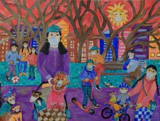 Um olhar Naif nos tempos da COVID-19