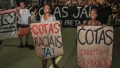 cotas raciais protesto usp