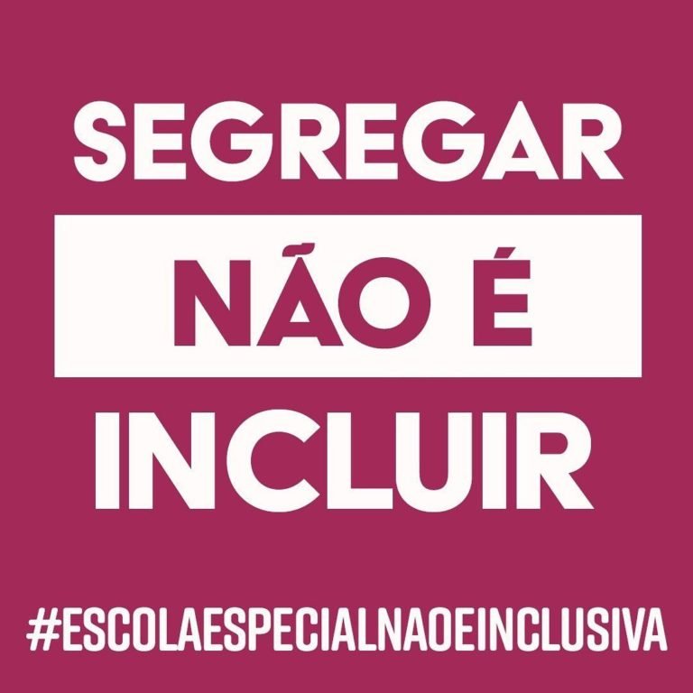Segregar não é incluir