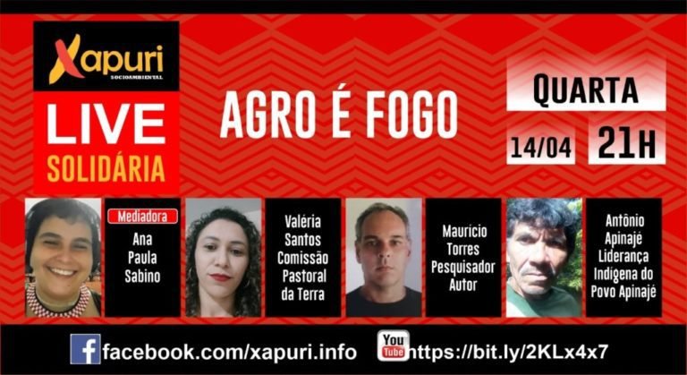 LIVE SOLIDÁRIA, AGRO É FOGO