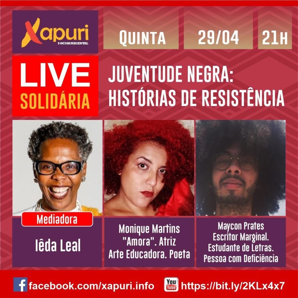 Live Solidária - Juventude Negra: Histórias de Resistência