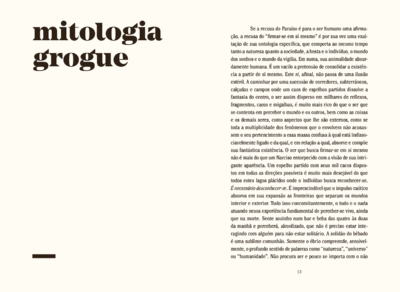 FRAGMENTOS DE MITOLOGIA GROGUE