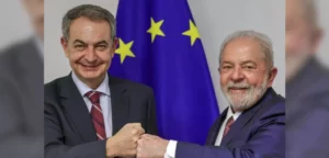 ‘Vamos vê-lo presidente novamente’, diz Zapatero a Lula na Espanha