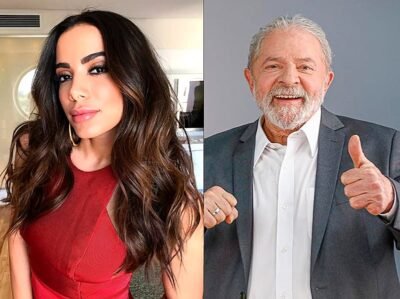 Fãs de Anitta mobilizam apoio a Lula nas redes