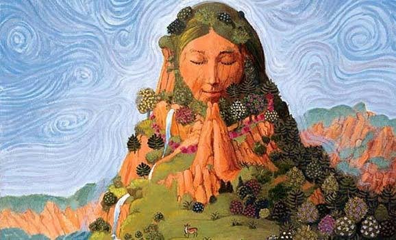 Para a Mãe Terra não secar