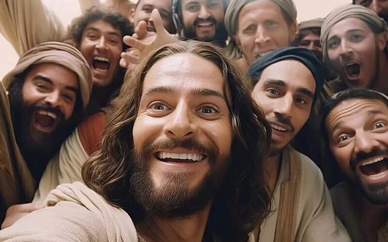 A selfie de Jesus é racista, pô!