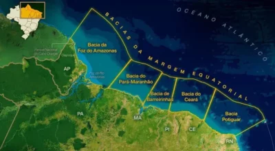 O VERDADEIRO VALOR DO PETRÓLEO DA FOZ DO AMAZONAS 1 PETROLEO FOZ MAPA