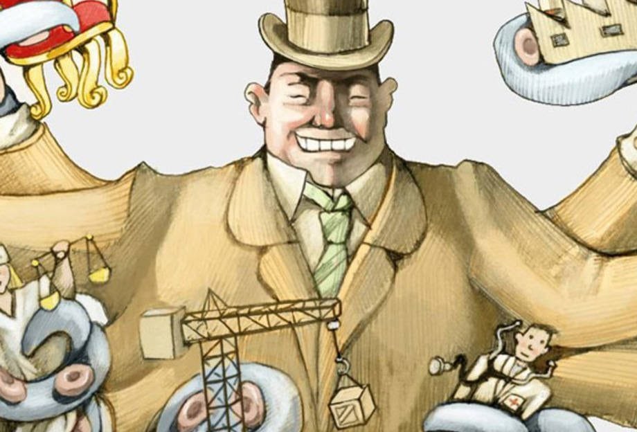 a man in a suit and tie