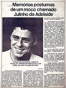 JULINHO DE ADELAIDE, A CEPA RARA DE CHICO BUARQUE