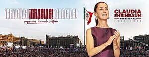 CLAUDIA SHEINBAUM: PRESIDENTA DO MÉXICO