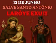 SALVE, SANTO ANTÔNIO! LAROYÊ! 1 santo antonio insta