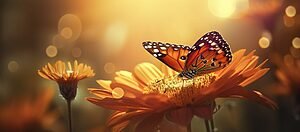 Borboletas e pesticidas entre rios coloridos