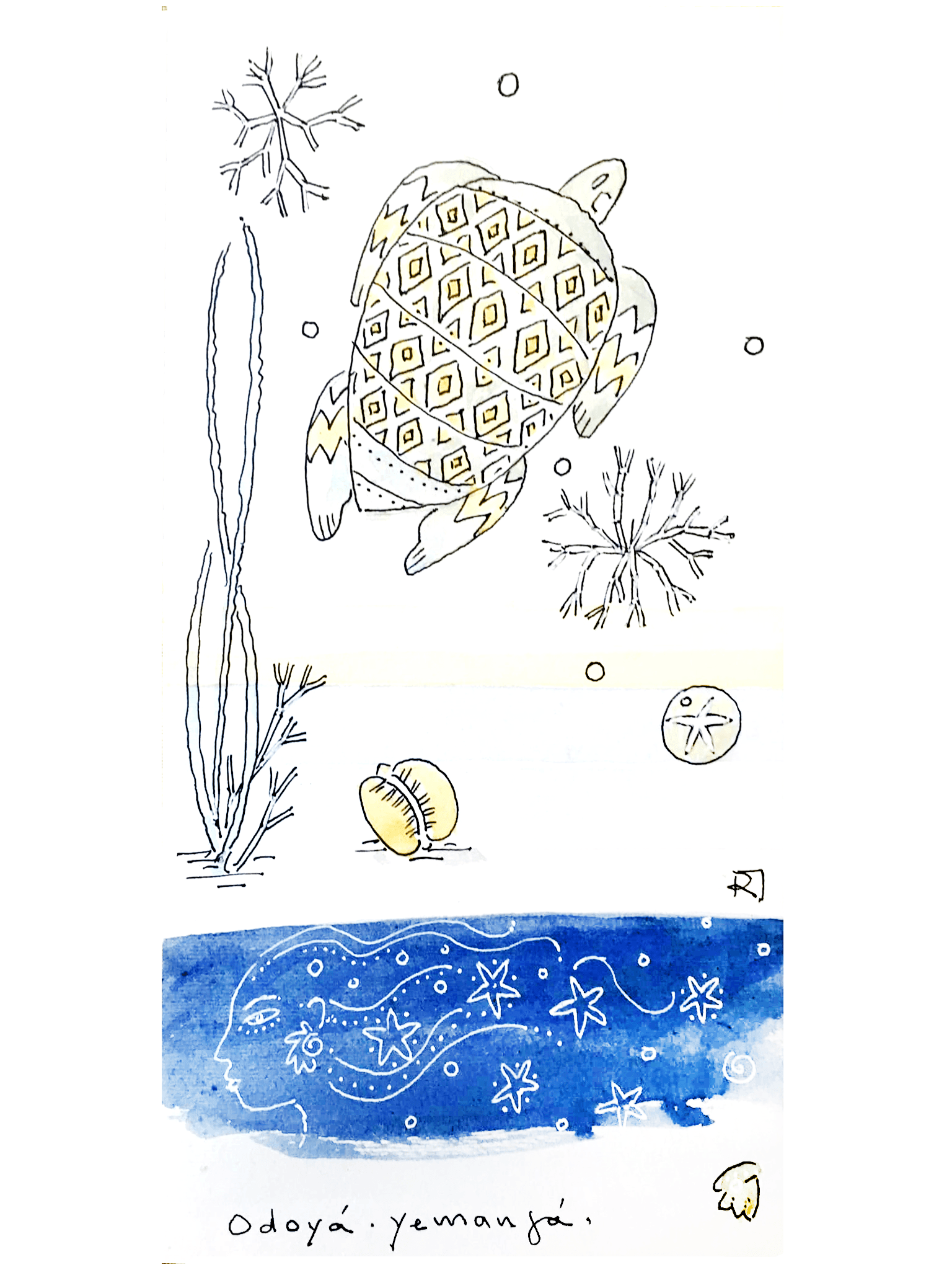 ODOYÁ YEMANJÁ: SENHORA DAS ÁGUAS, RAINHA DO MAR 1 ODOYÁ YEMANJÁ: SENHORA DAS ÁGUAS, RAINHA DO MAR