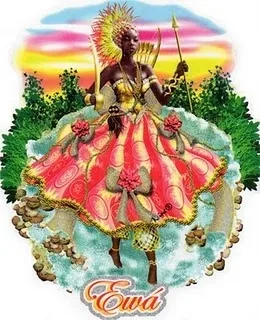 O SINCRETISMO DE EWÁ E SANTA LUZIA 2 ewa pinterest