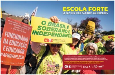 GREVE NA EDUCAÇÃO DO DF ARRANCA INÍCIO DA REESTRUTURAÇÃO DA CARREIRA