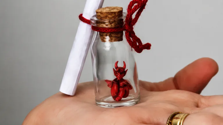 A LENDA DO DIABINHO DA GARRAFA