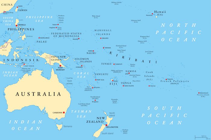 oceania map 2