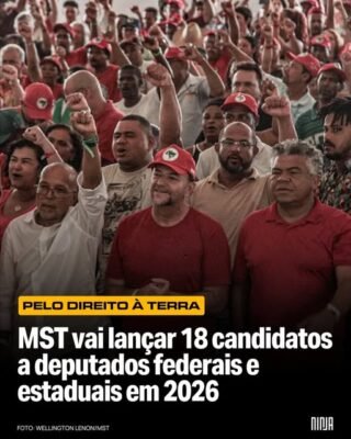 MST PREPARA CANDIDATURAS PARA 2026 2 MST em campanha brasil de fato 1