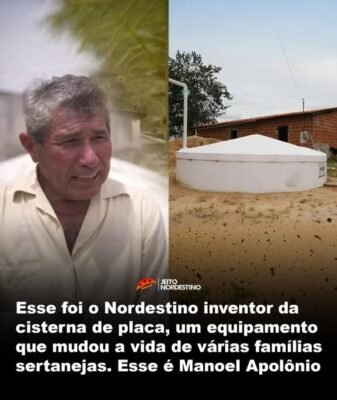 MANOEL APOLÔNIO, O INVENTOR DA CISTERNA DE PLACAS 1 Manoel Apolonio nel