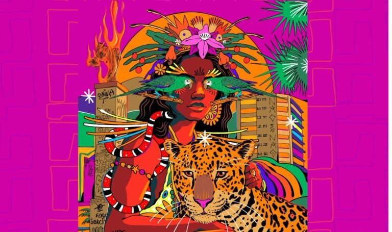 “A MULHER INDÍGENA É MÃE DO BRASIL. A AMAZÔNIA É O CORAÇÃO DO MUNDO”/ Bloco Não é Não/Goiania