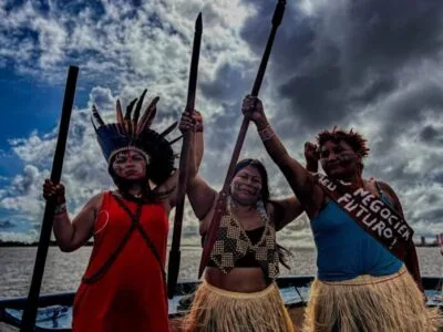 O rio Tapajós não está à venda: mulheres indígenas lideram mobilização histórica