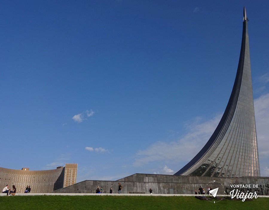 Museu da Cosmonautica Monumento aos Conquistadores do Espaco em Moscou