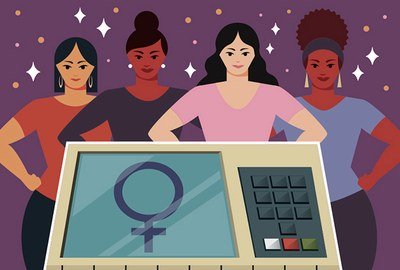 Mais mulheres na política