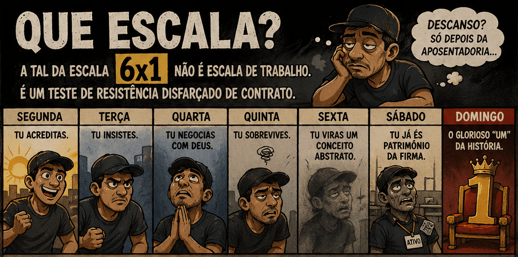 SEIS PRA ELES, UM PRA TI: 6X1 3 Farofa 037 Escala 02