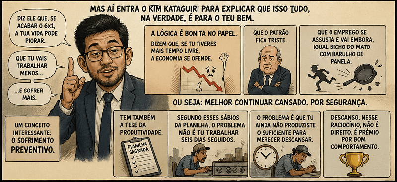 SEIS PRA ELES, UM PRA TI: 6X1 2 Farofa 037 Escala 03